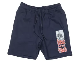 BOYZ N THE HOOD LICENSED SWEAT SHORTS NAVY - B0SH223A0