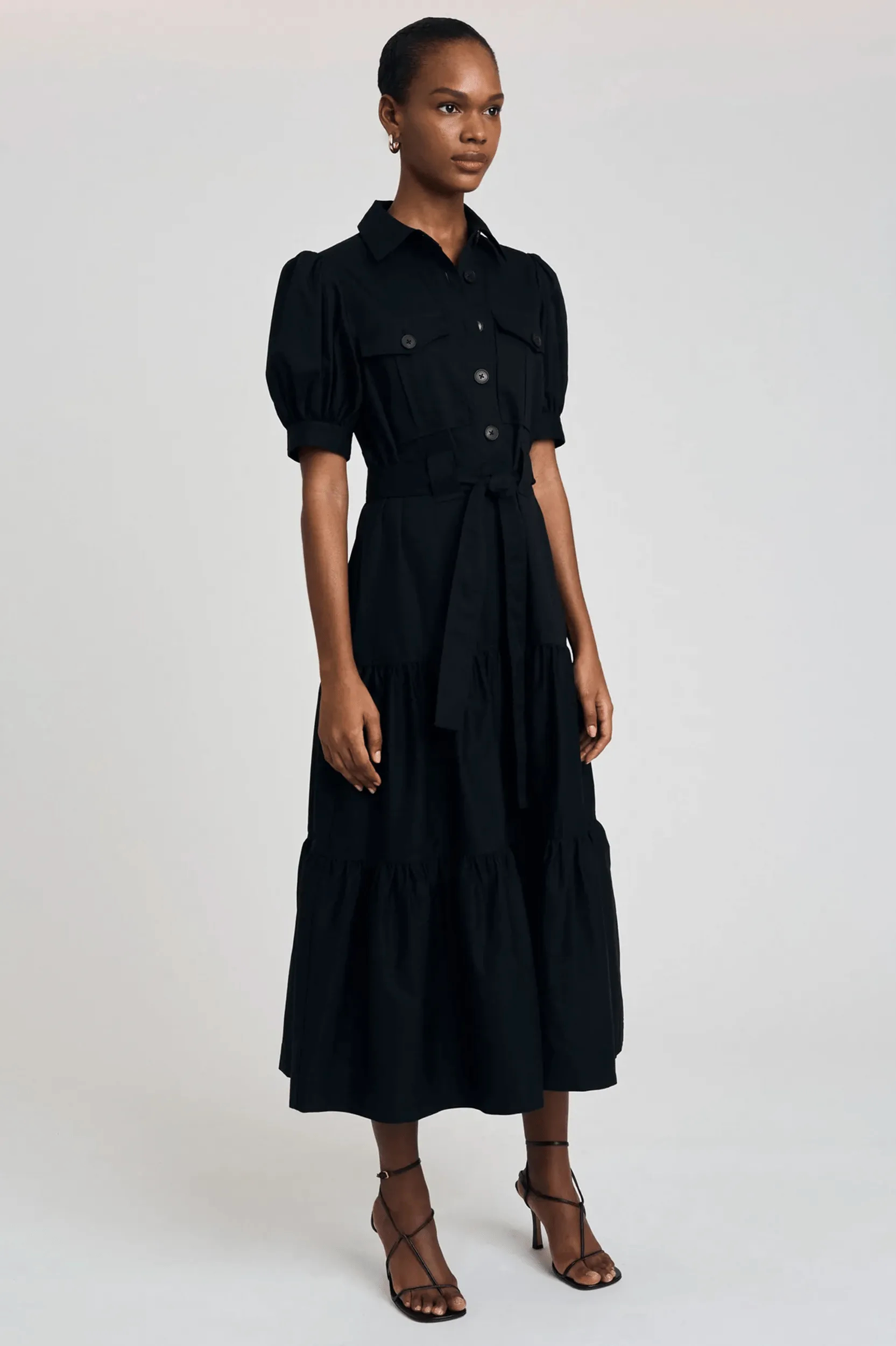 Buffy Utility Dress in Black