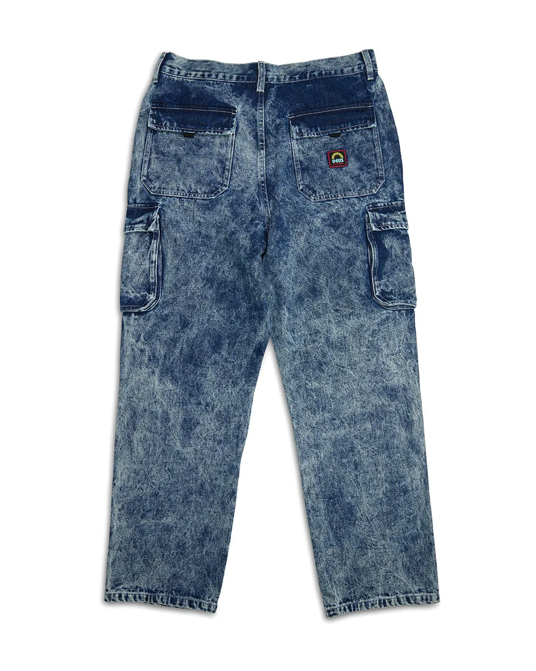 Burly Cargo Pant - Mid Indigo