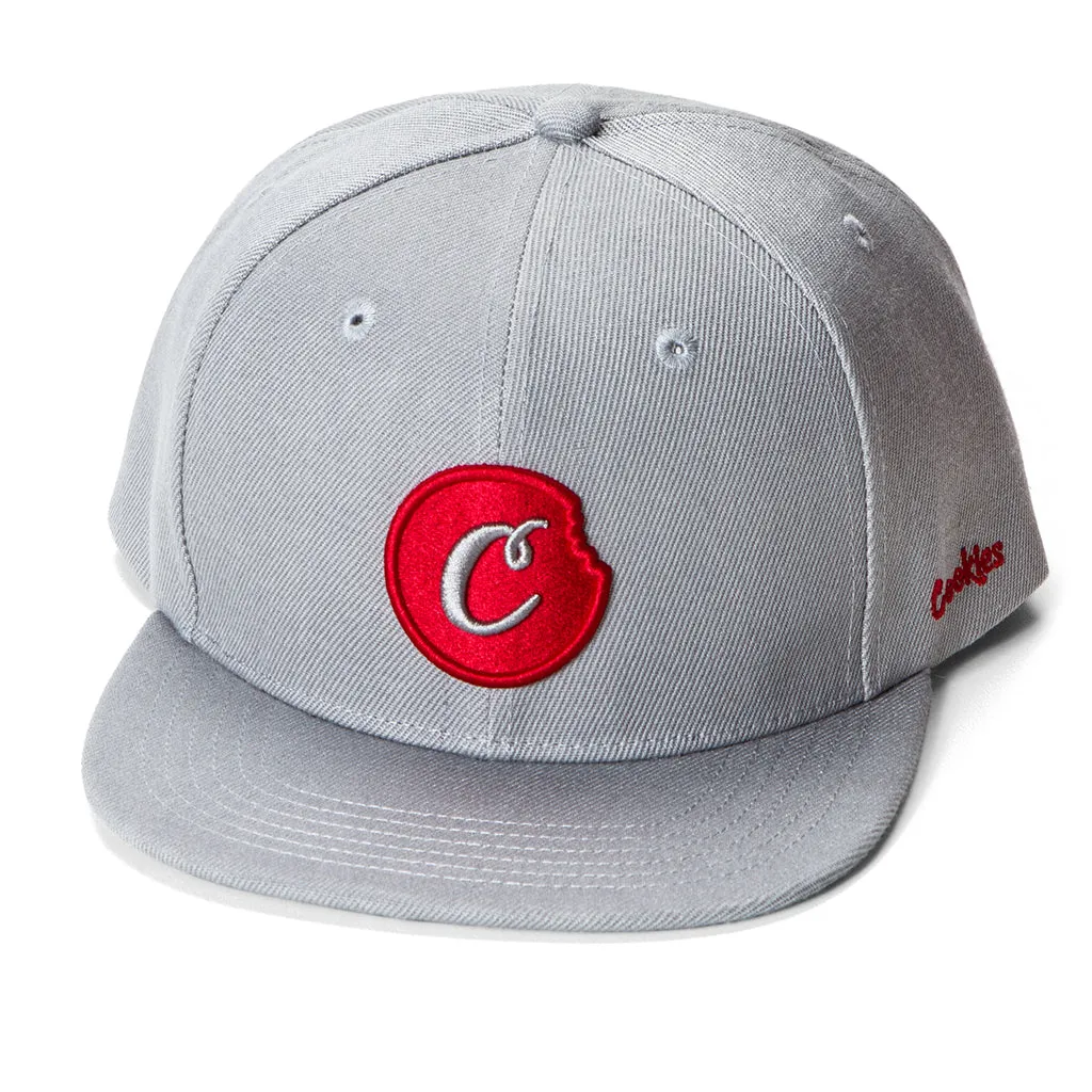 C-Bite Snapback (Grey/Red)