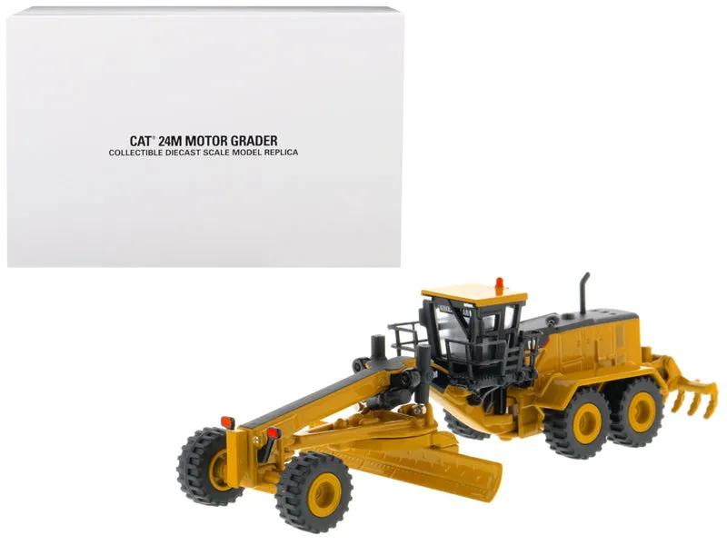 CAT Caterpillar 24M Motor Grader Elite Series 1/125 Diecast Model by Diecast Masters