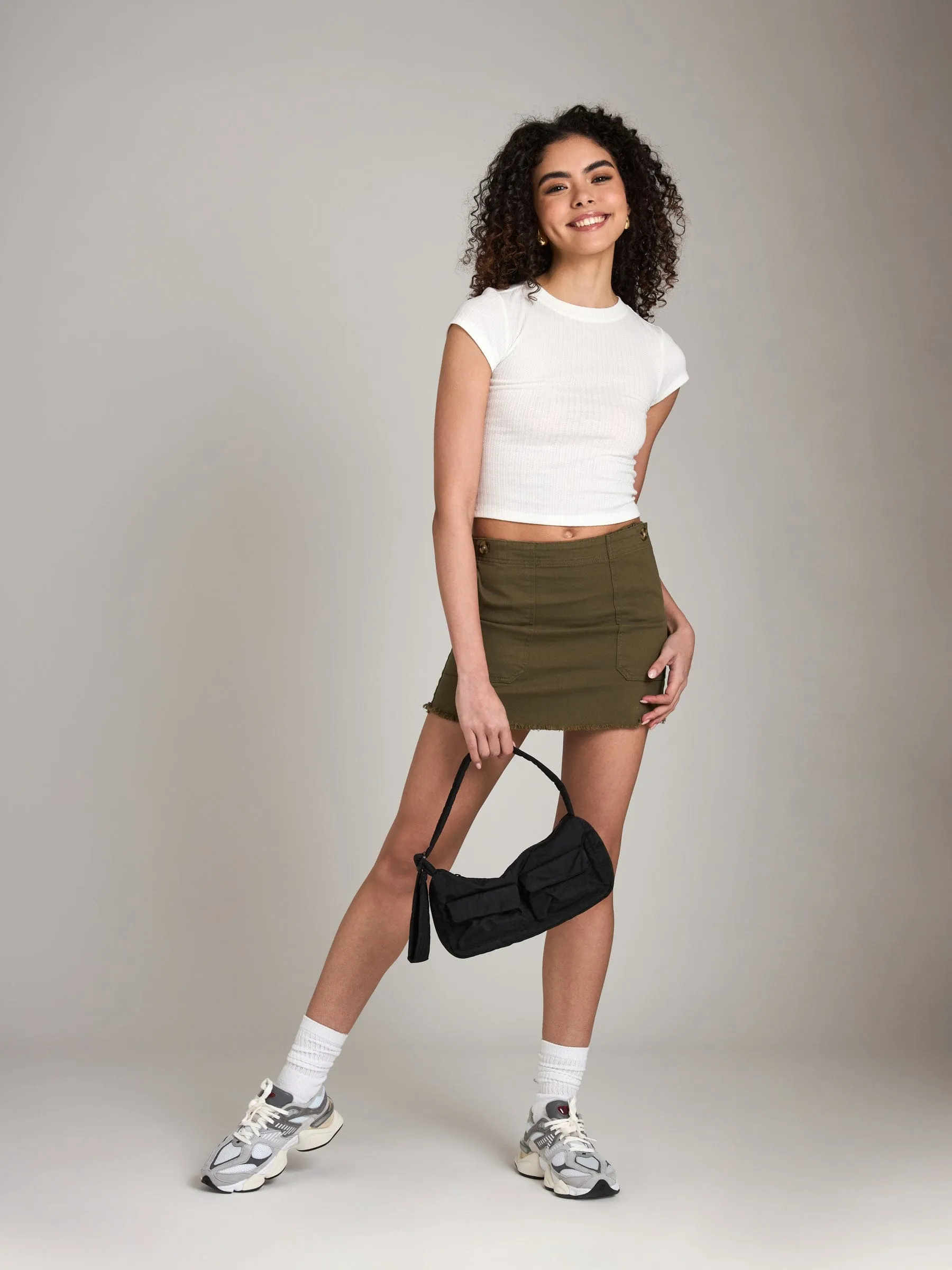 Cecina Mini Carpenter Skirt