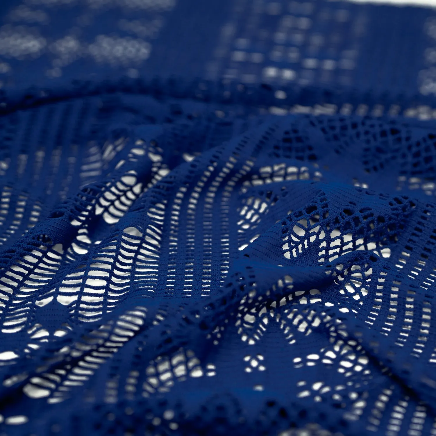 Cindy Knitted Stretch Lace Fabric | Blue Moon Fabrics