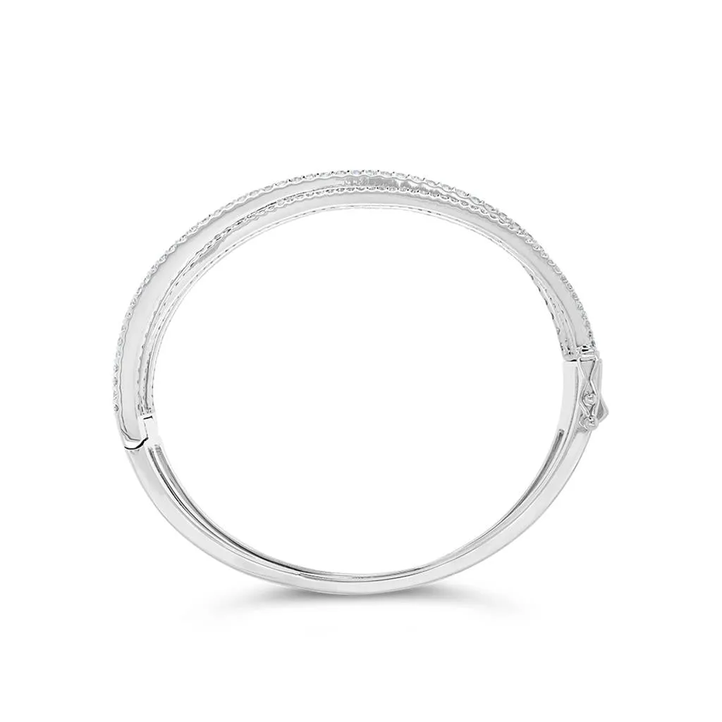 Clara by Martin Binder Diamond Bypass Bangle Bracelet (2.46 ct. tw.)