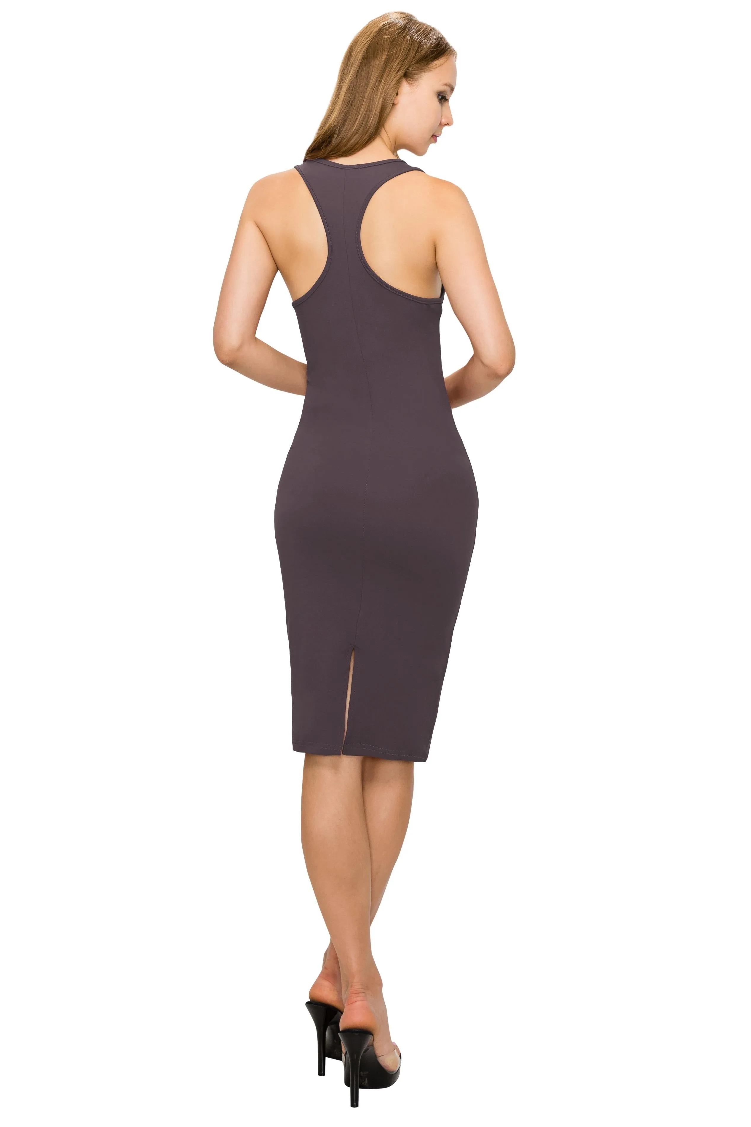 Cocktail Bodycon Dress - Racerback