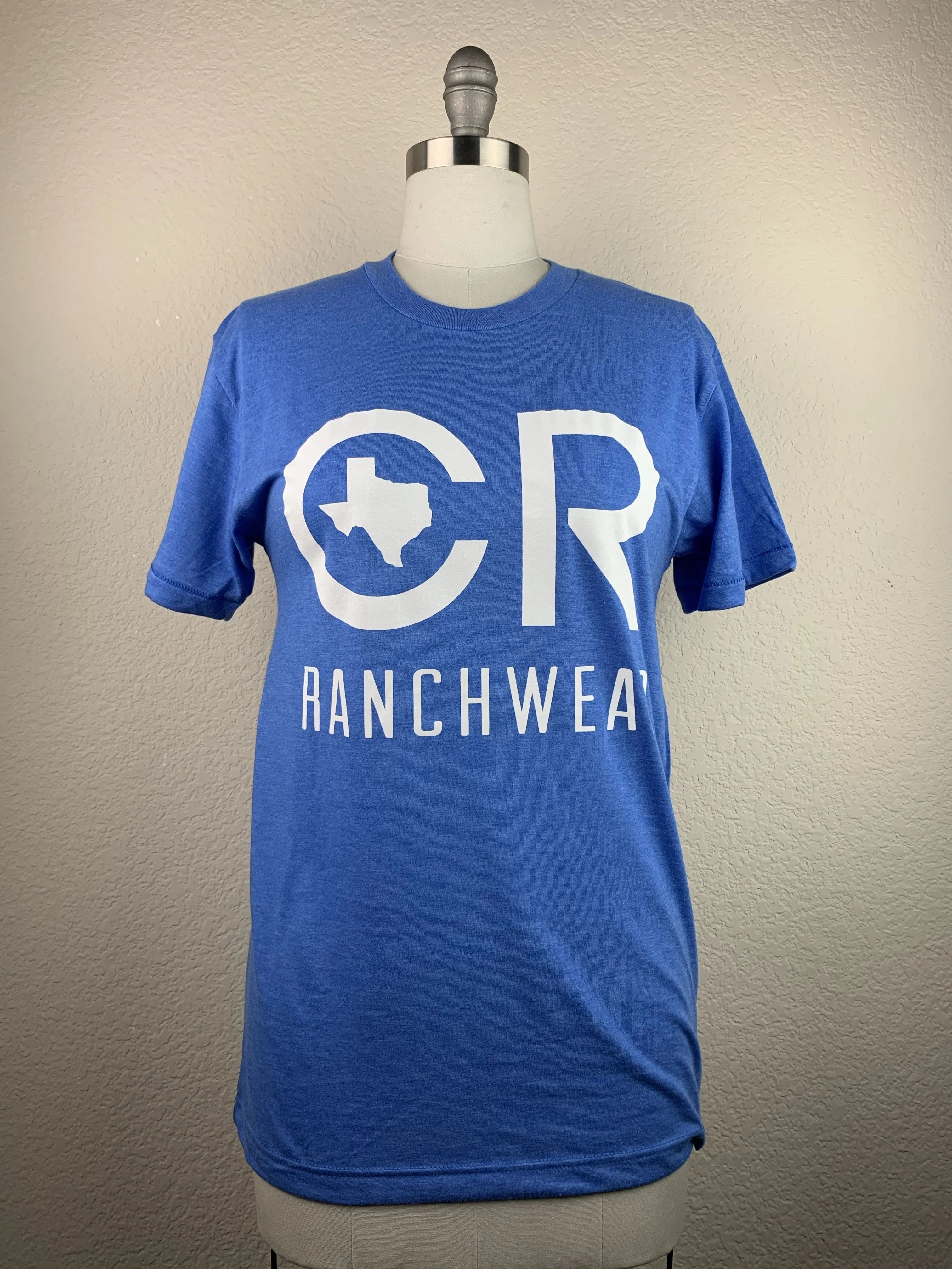 CR Heathered True Royal Blue Tee