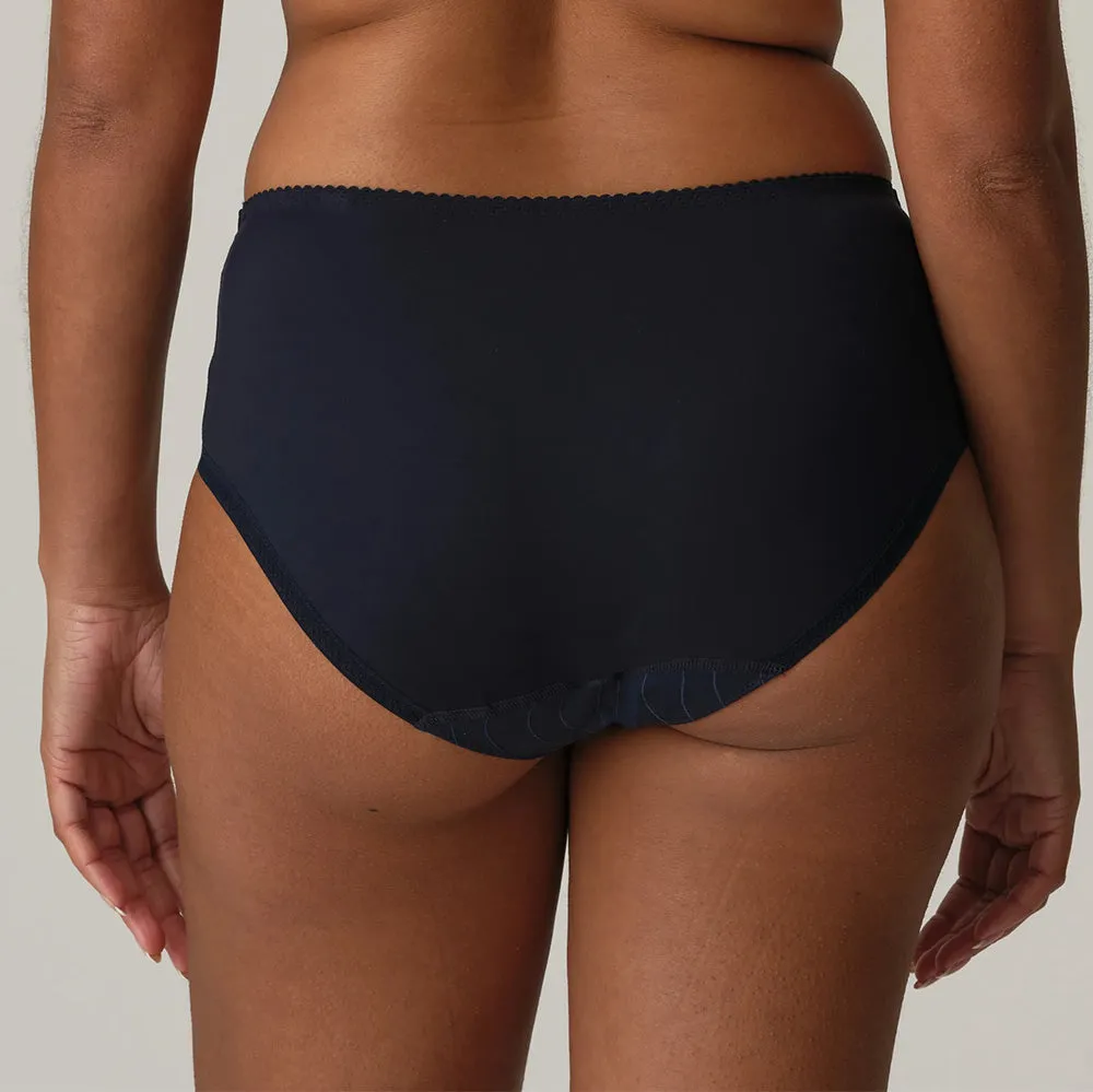 Deauville Velvet Blue Deep Brief