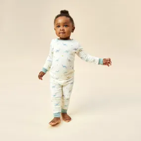 Dino Print Pajama Set