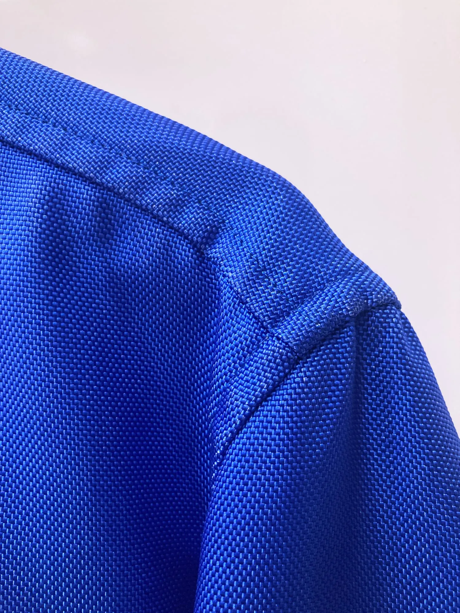 Dirk Bikkembergs 1990s electric blue ballistic nylon cropped jacket - S XS M