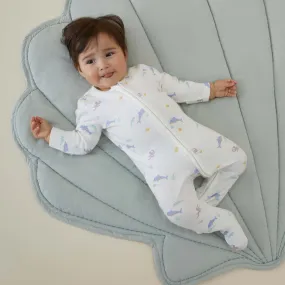 Dolphin Clever Zip Baby Pajamas