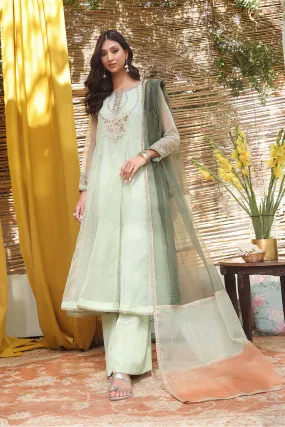 Embroidered Zari Organza 3pc Suit | SHIREEN FESTIVE | S202265