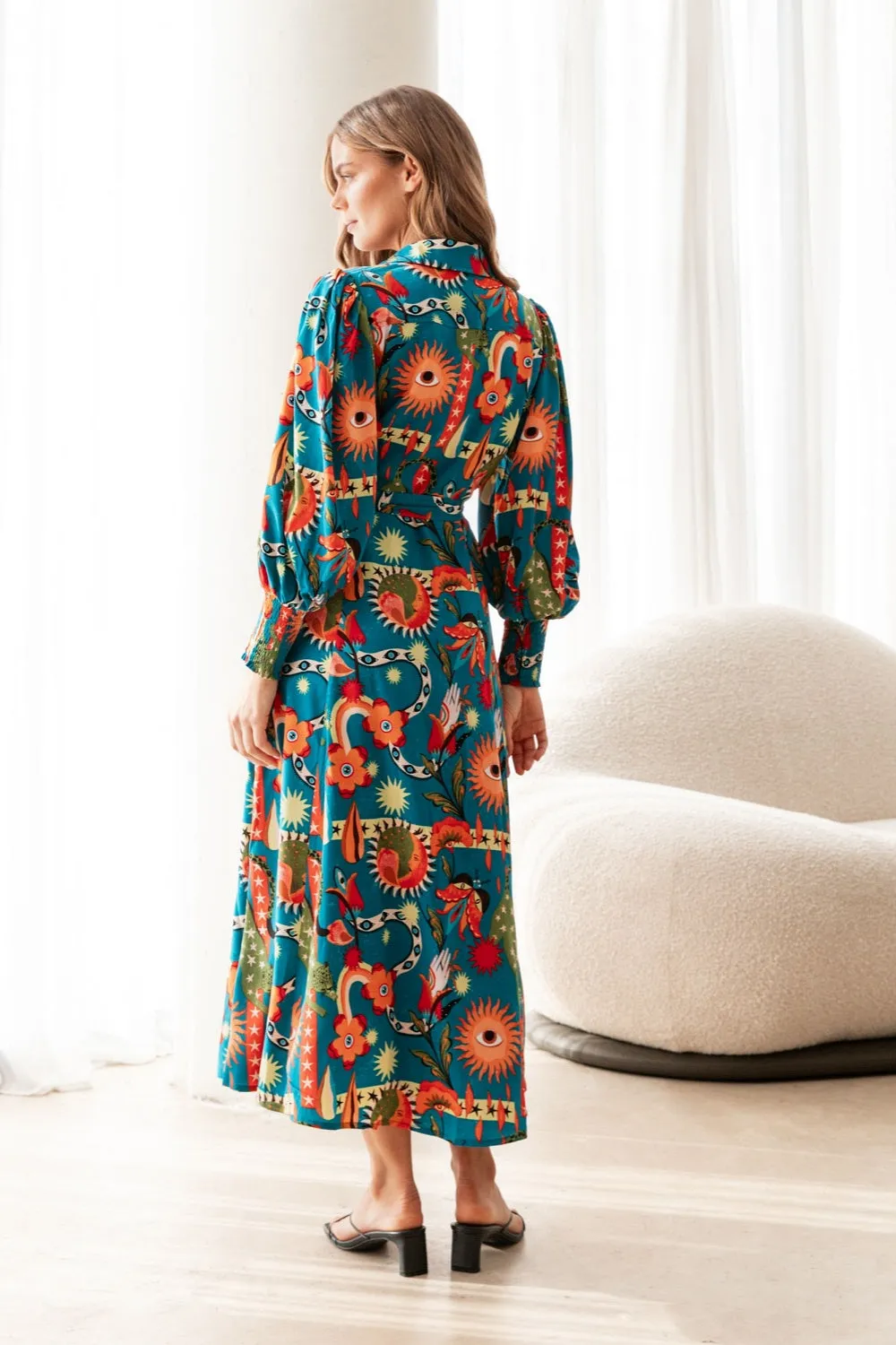 FORTUNE TELLER MAXI DRESS