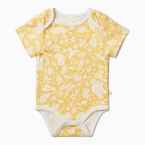 Gruffalo Buttercup Yellow Short Sleeve Bodysuit