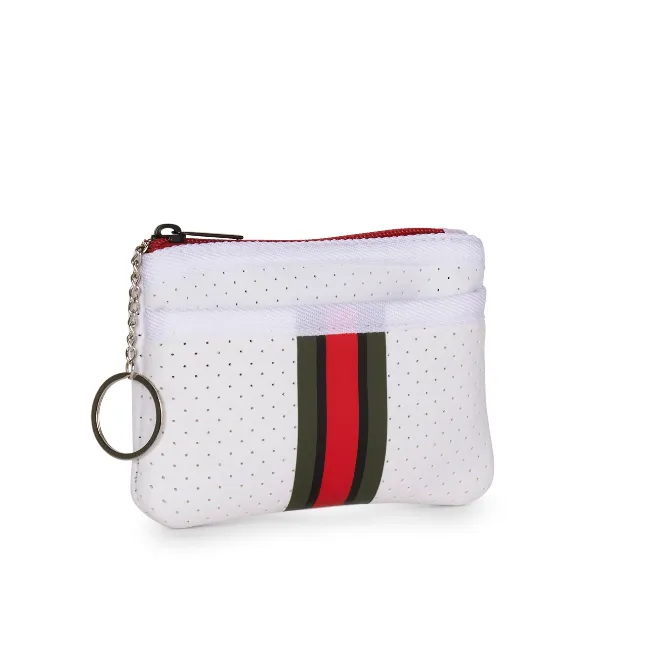 Haute Shore Neoprene Max Coin Zipper Keychain Pouch Wallet