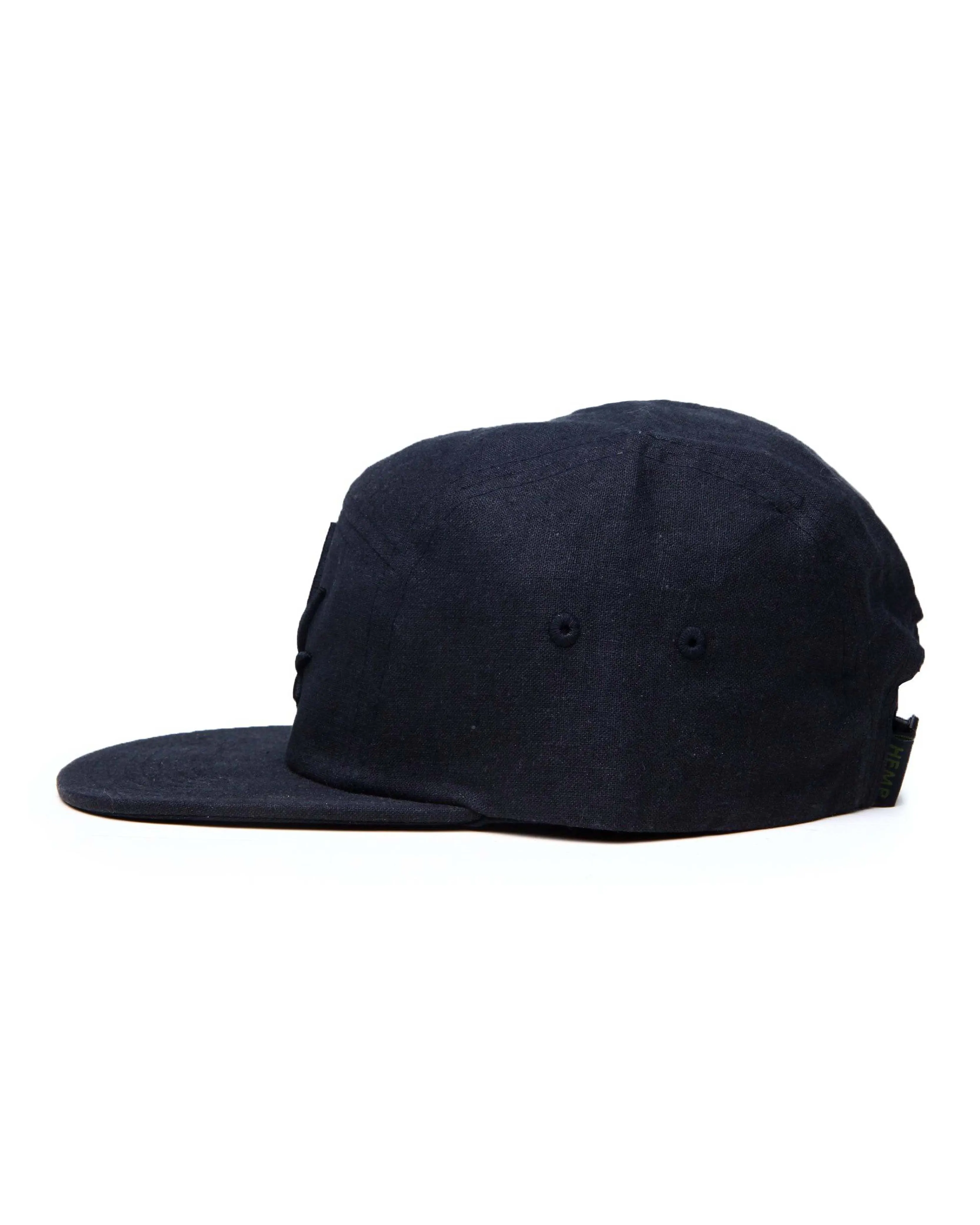 HEMPZOO BLACK LEAF CAMPER CAP