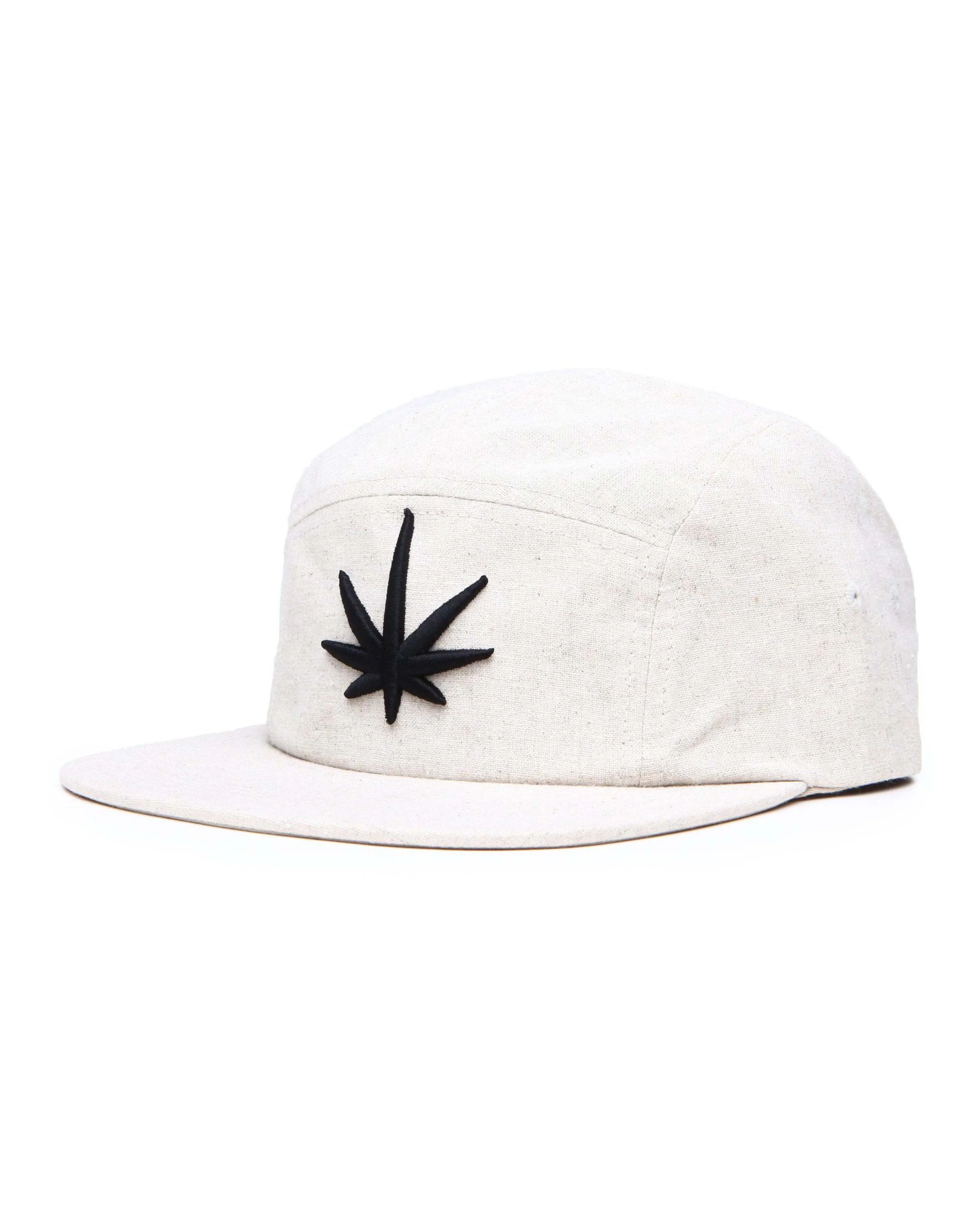 HEMPZOO BLACK LEAF CAMPER CAP