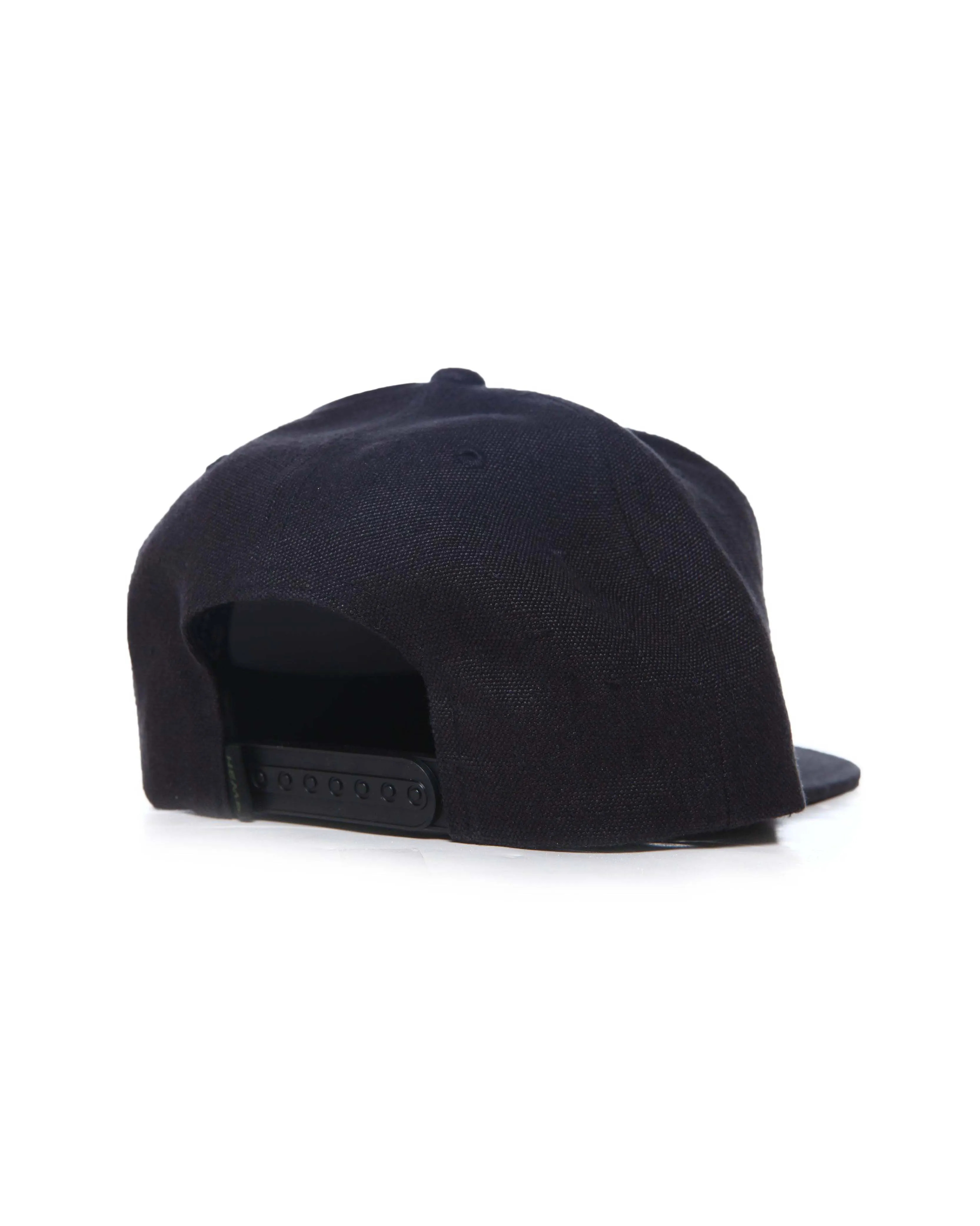 HEMPZOO BLACK LEAF KIND CAP