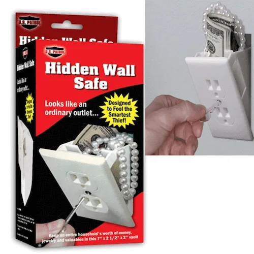 Hidden Wall Diversion Safe