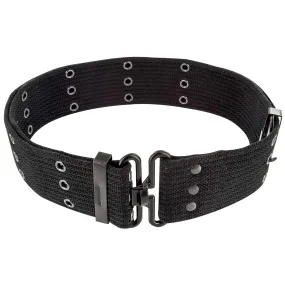 Highlander Cotton Pistol Belt Black