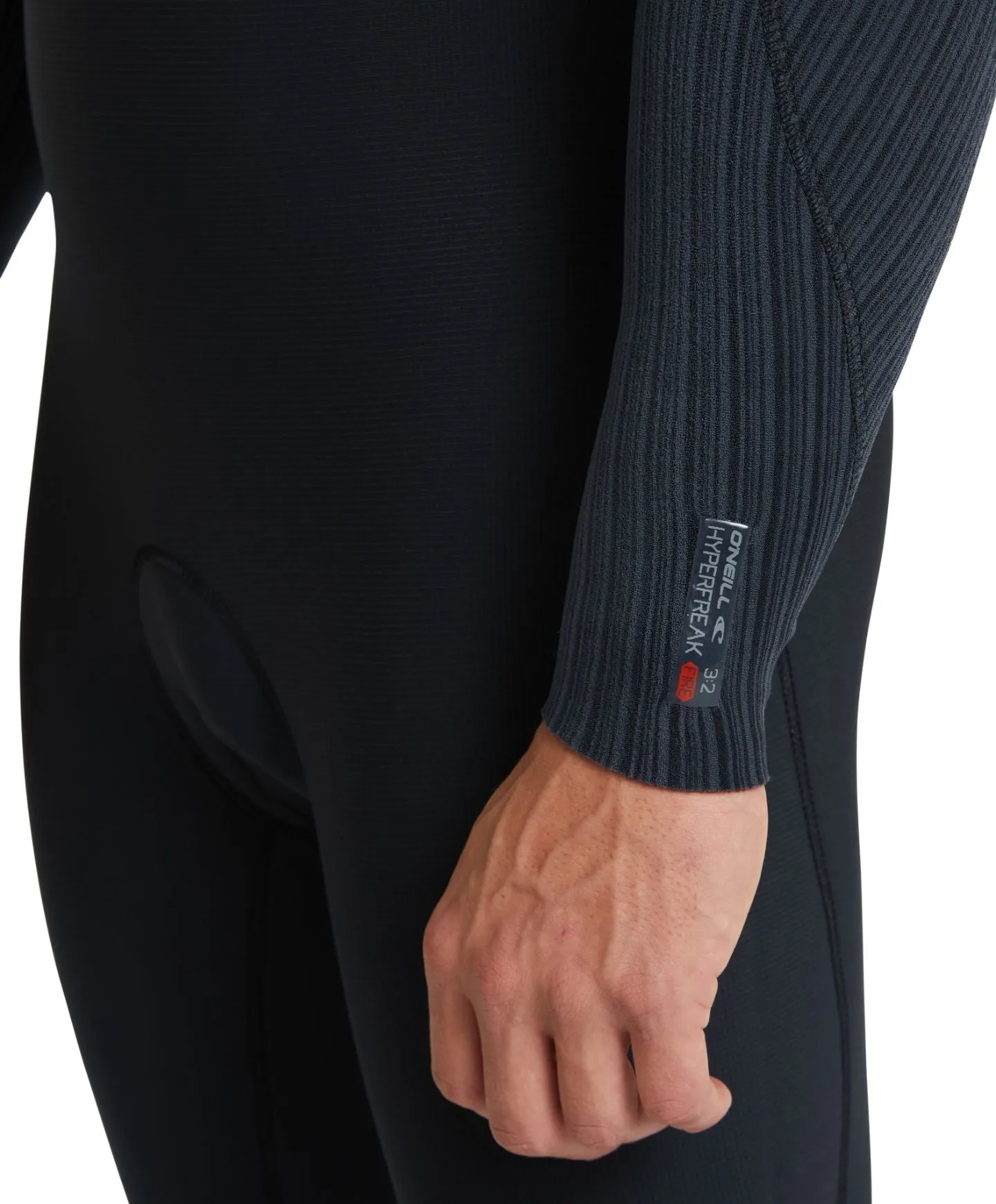 HyperFire 3/2mm Steamer Zipperless Wetsuit - Black