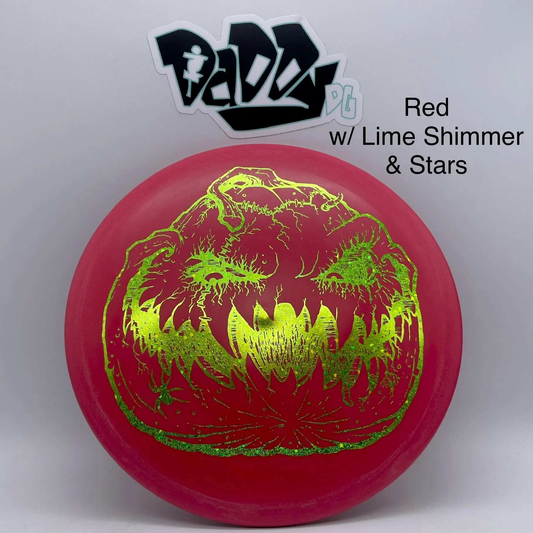 Innova DX Roc with 2021 XXL Halloween Pumpkin Stamp