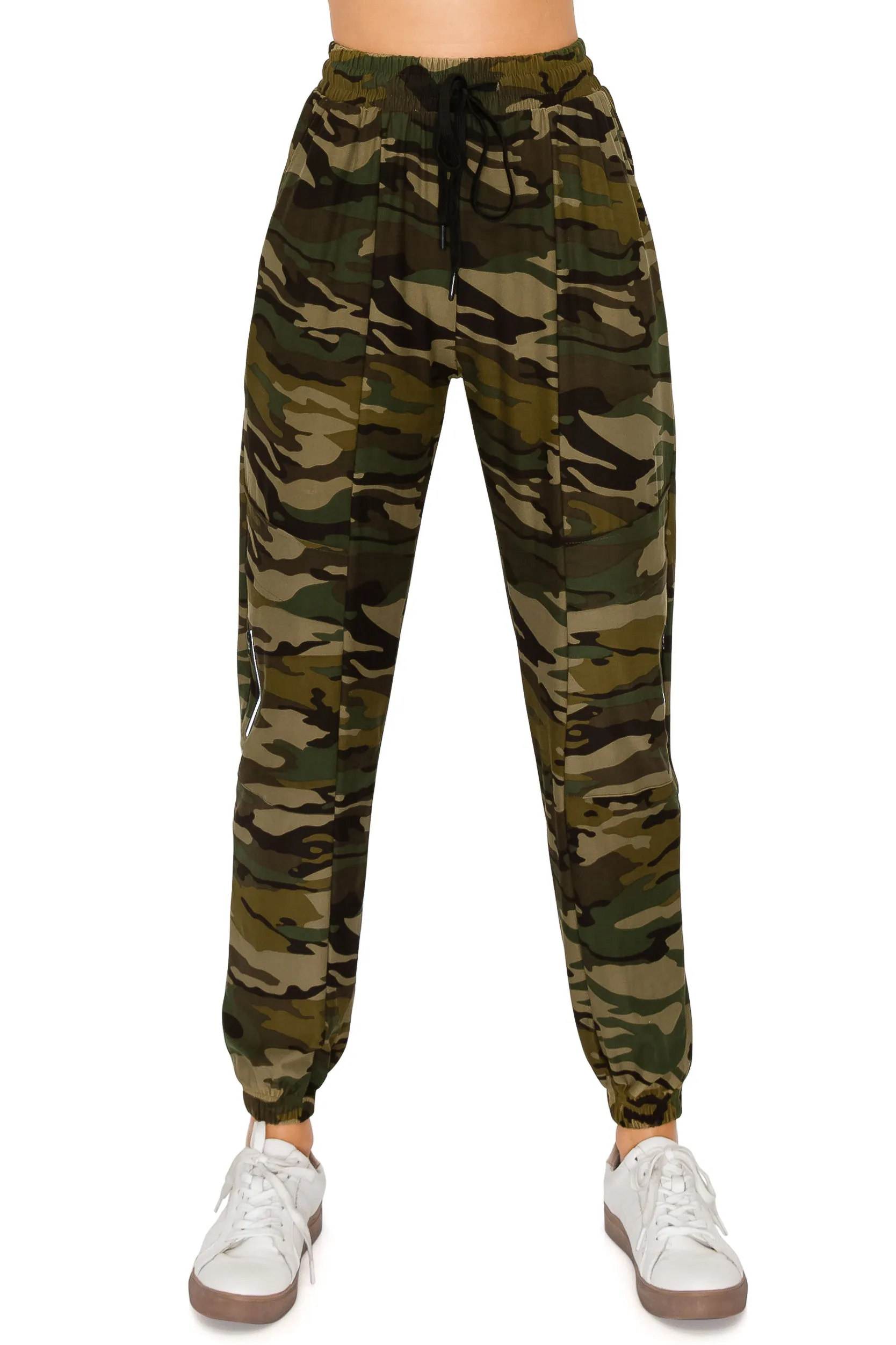 Jogger Sweatpants - Zipper Accent