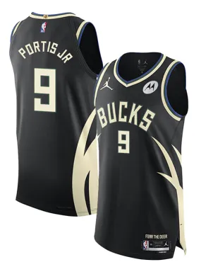 Jordan 2022 Statement Edition Bobby Portis Jr. Milwaukee Bucks Authentic Jersey