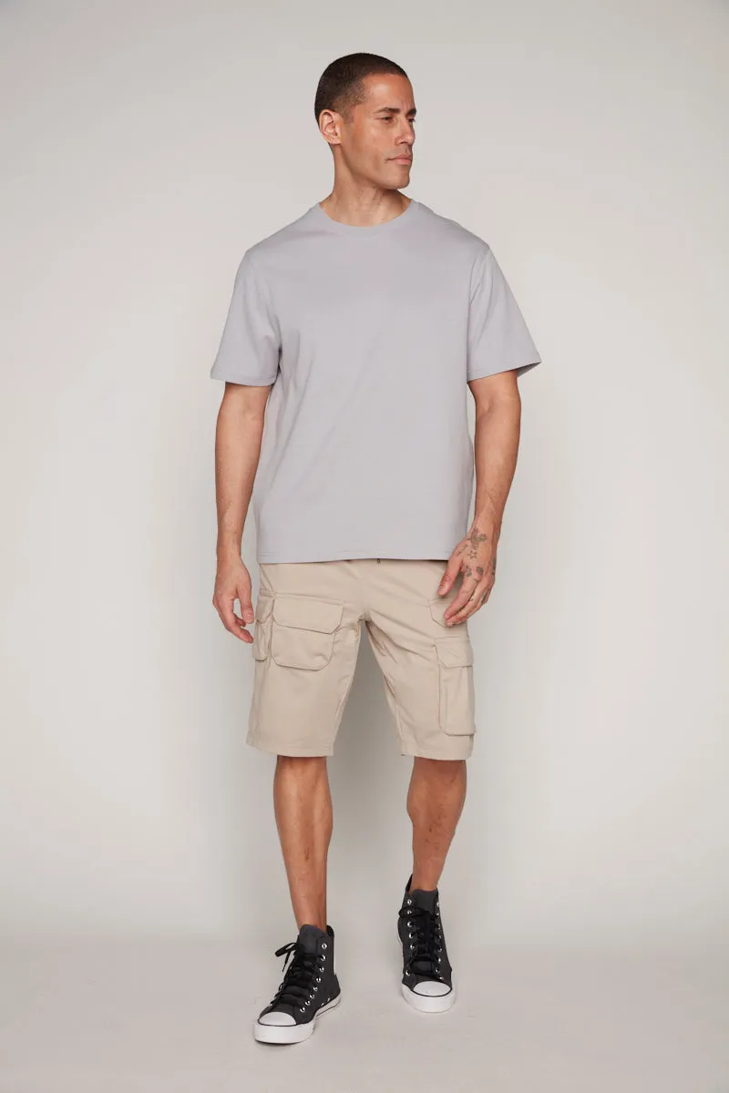 JUDE - Mens Multi Cargo Shorts - Sage