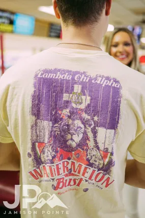 Lambda Chi Alpha Watermelon Bust Philanthropy Tee