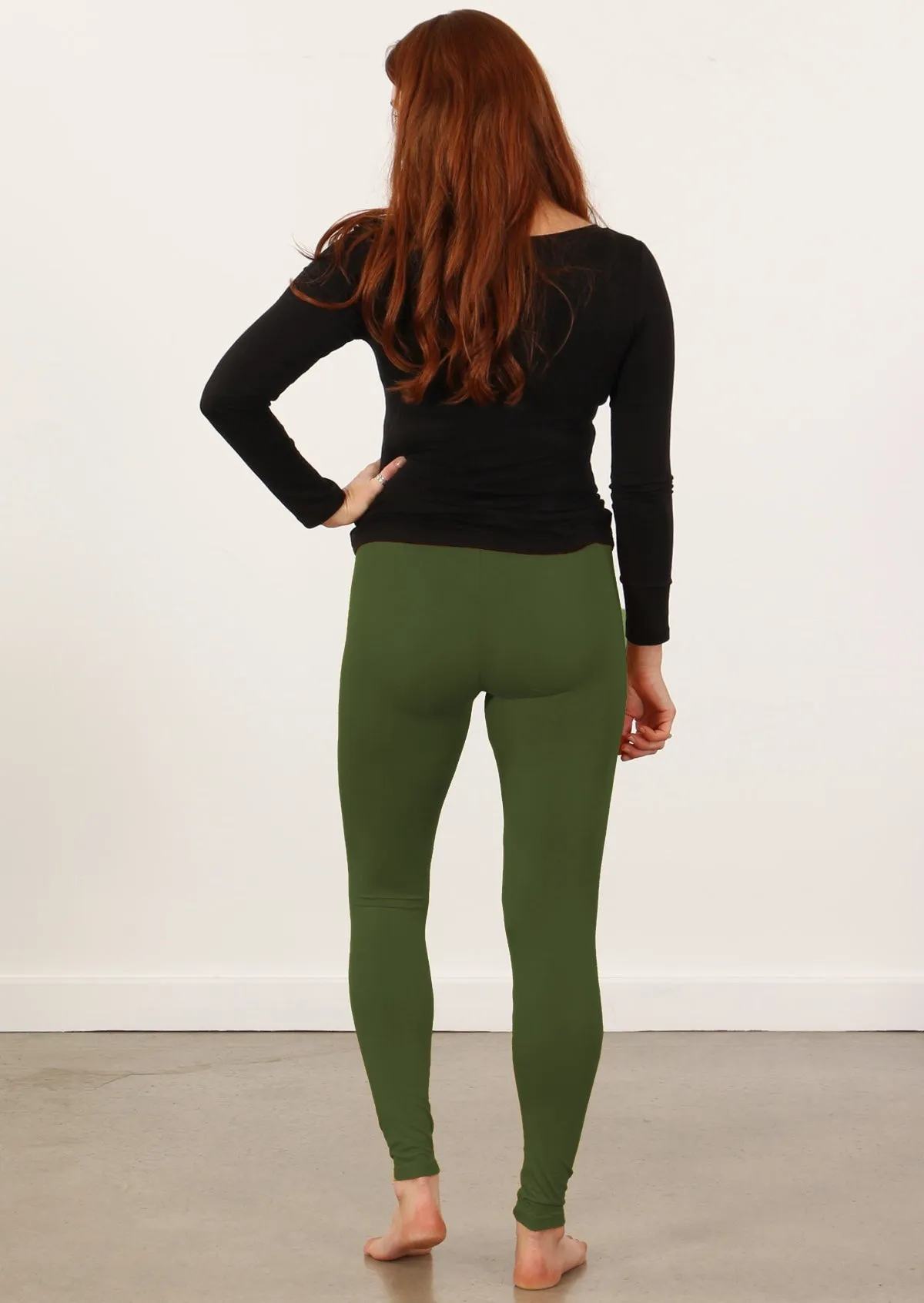 Leggings Olive Green