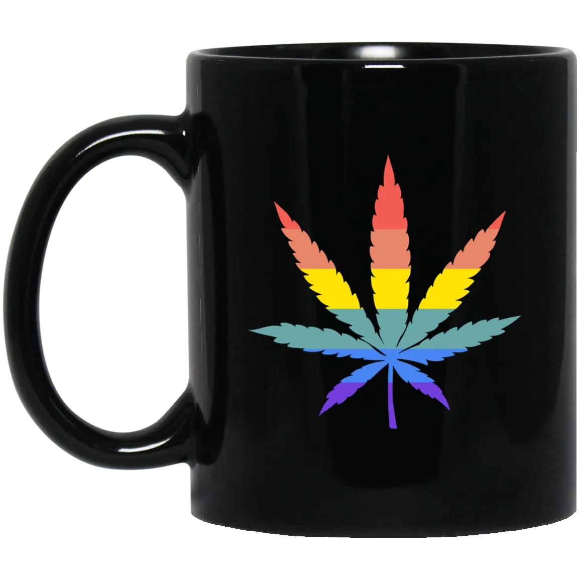 LGBTQ 11 oz. Black Mug