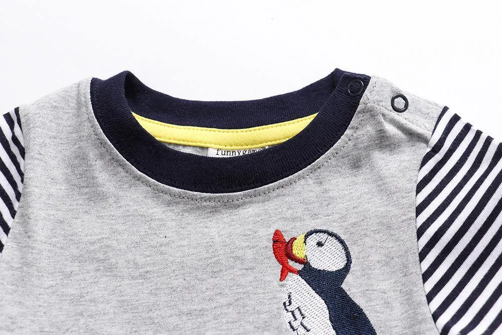 LITTLE BIRD PRINT COTTON T-SHIRT