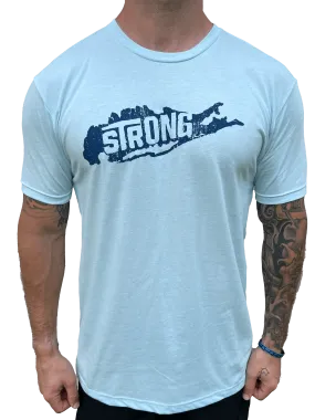 Long Island Strong Ice Blue Tee