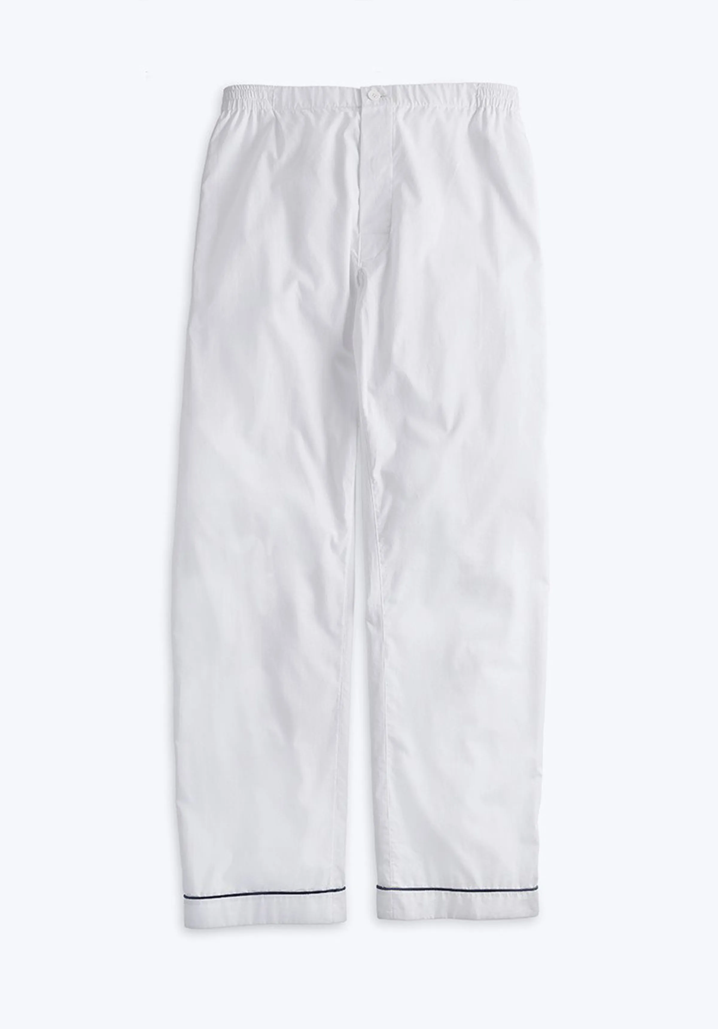 Marcel Pajama Pant in White End on End