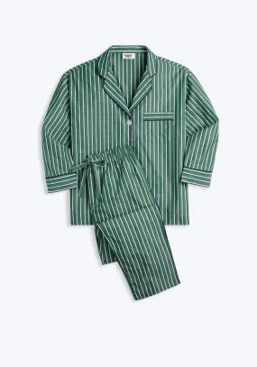 Marina Pajama Set in Shadow Stripe