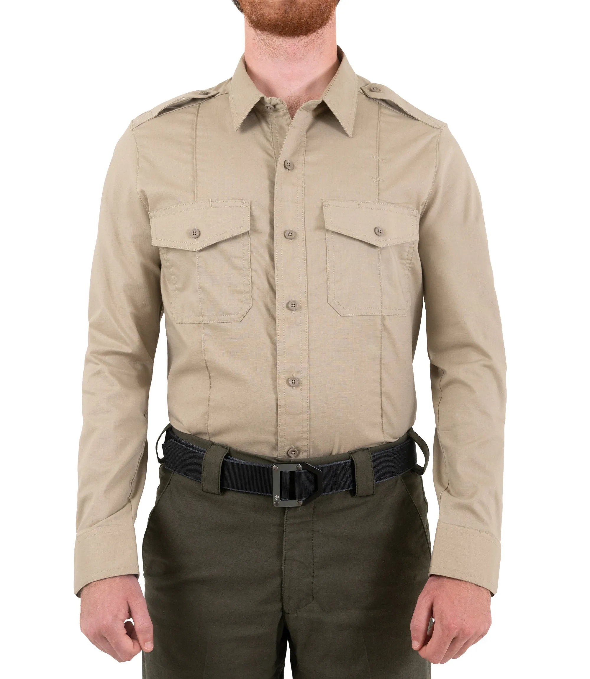 Men's V2 PRO DUTY™ Uniform Shirt / Silver Tan