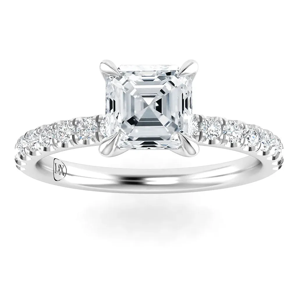 Millie - Platinum - Asscher