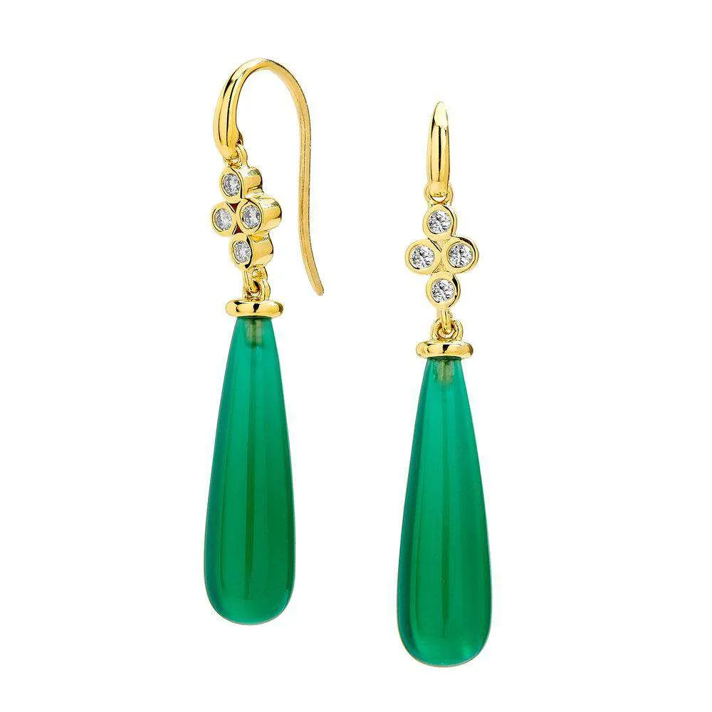 Mogul Long Drop Earrings