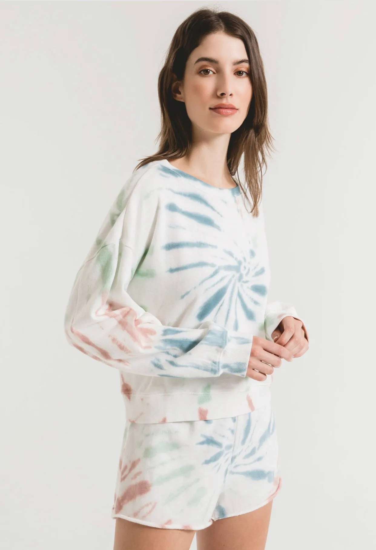 Multi Colored Tie Dye Pullover