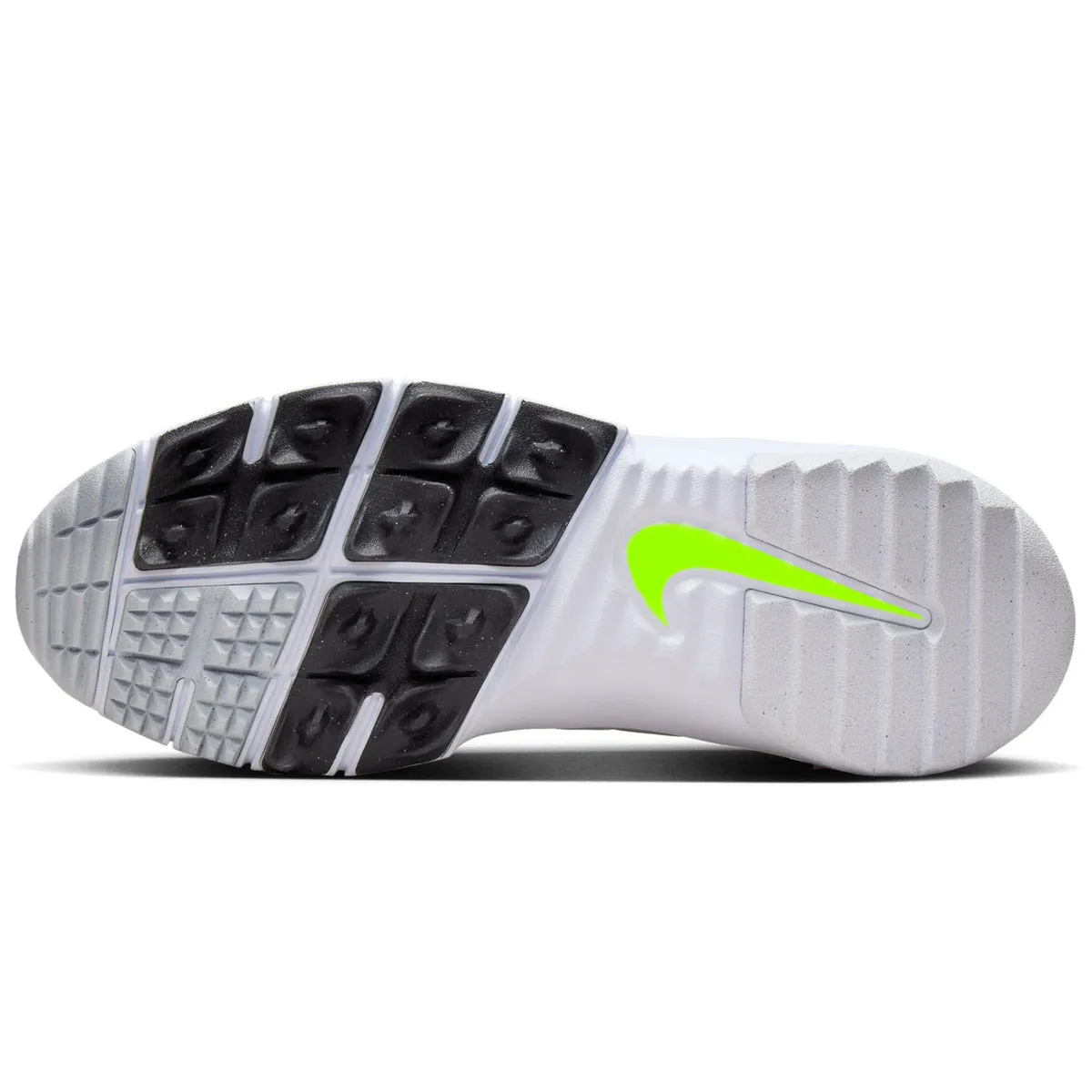 Nike Free Golf Shoes - White/Black/Pure Platinum