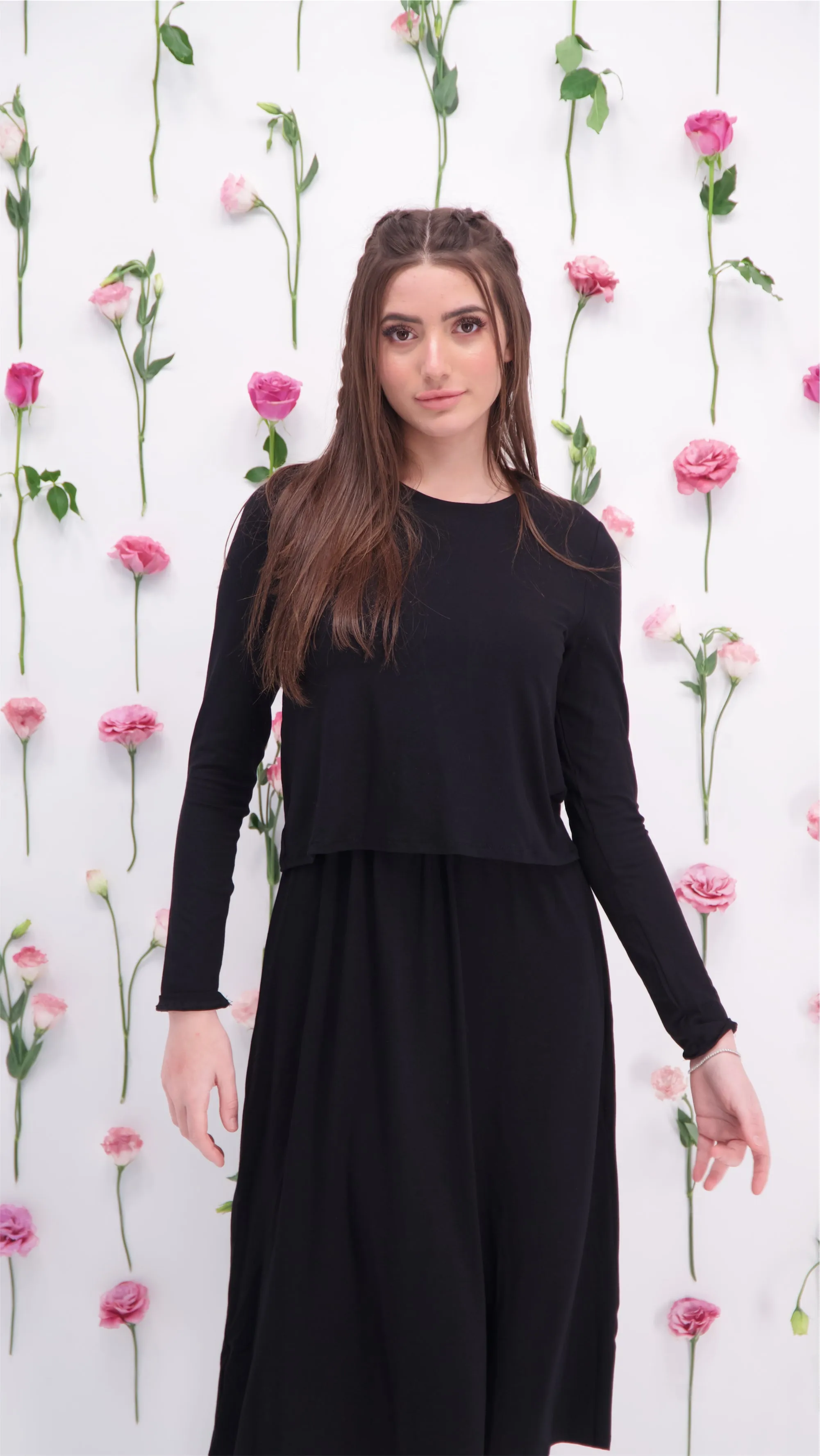 Nursing Dress / Blackל