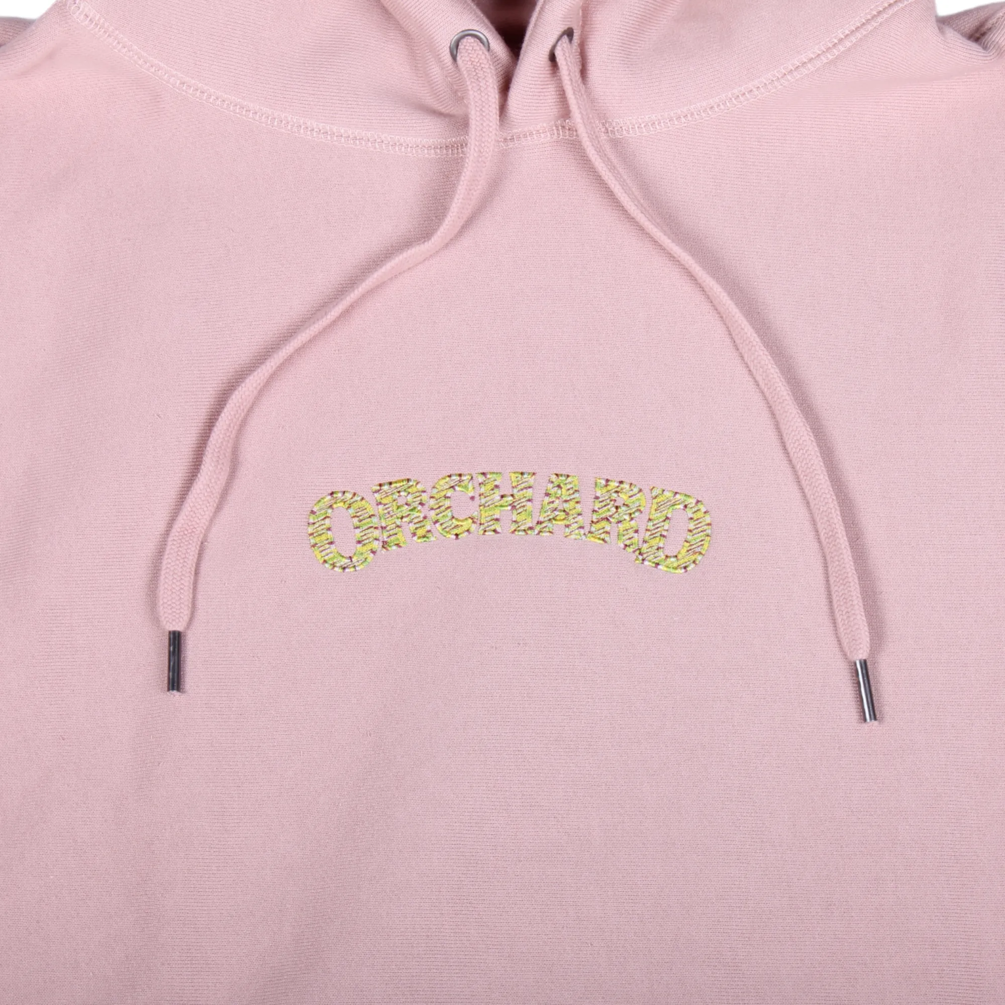 Orchard Embroidered Text Logo Crossweave Hood Rose/Zodiac