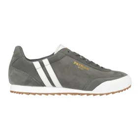 Patrick Rio Suede Trainers Grey/White