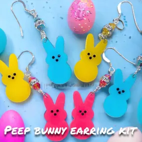 Peep Bunny Inspired Easter Earring Kit