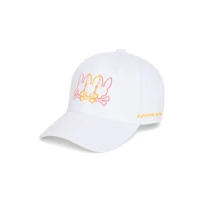 Psycho Bunny Pompey Baseball Hat - White