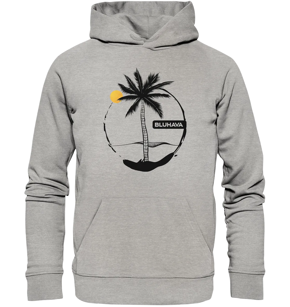 "GrungeLine Beautiful Place" - Unisex Premium Organic Hoodie