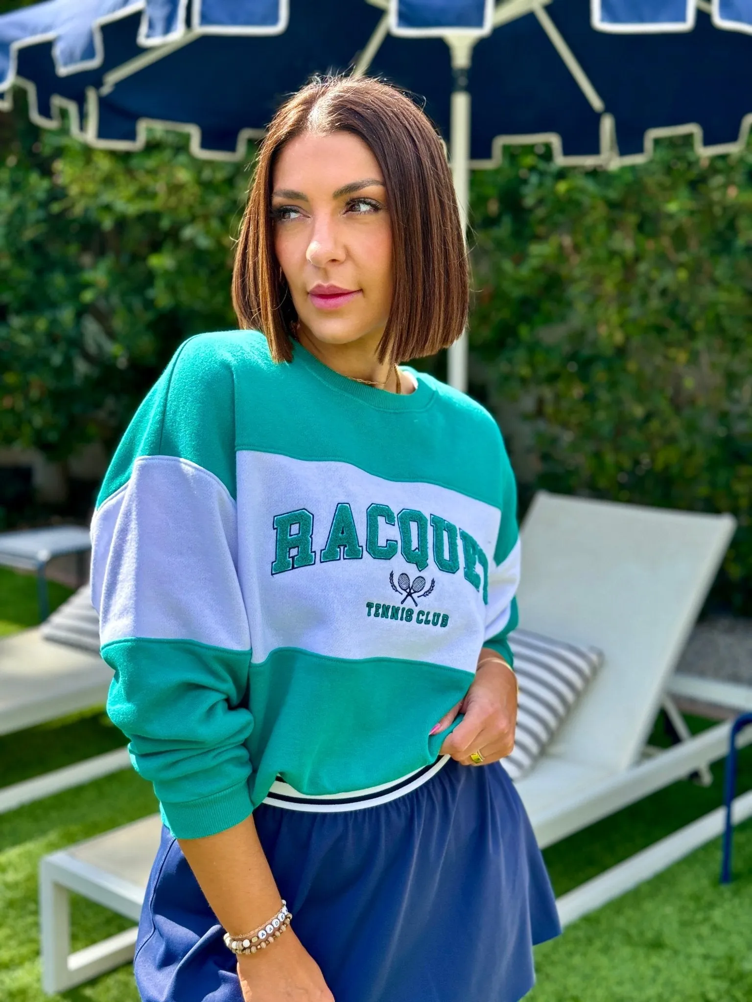 Racquet Sweatshirt by Z Supply