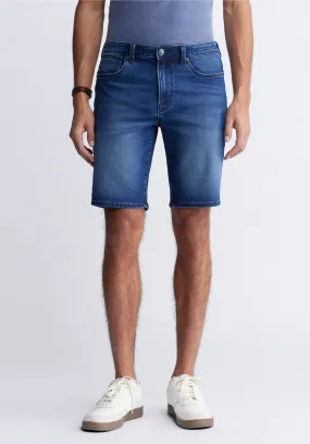 Relaxed Straight Dean Men's Freedom Flex Denim Shorts, Heavily Sanded - BM22949