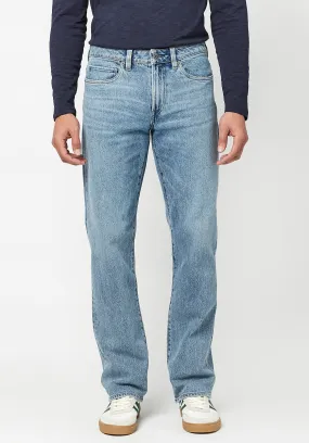 Relaxed Straight Driven Authentic Blue Jeans - BM22742