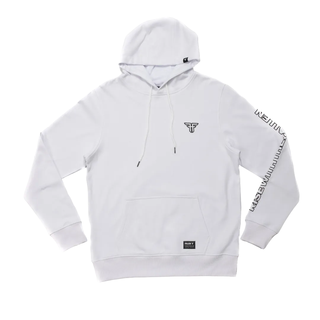 RISE WITH HOODIE WHITE/BLACK